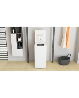 Pralka Whirlpool TDLRB 6251BS EU, klasa energetyczna B, ładowana od góry, pojemność 6 kg, 1200 RPM, głębokość 60 cm, szerokość