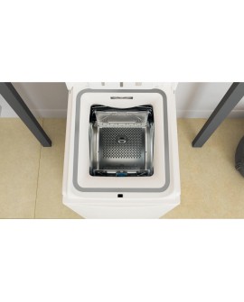 Pralka Whirlpool TDLRB 6251BS EU, klasa energetyczna B, ładowana od góry, pojemność 6 kg, 1200 RPM, głębokość 60 cm, szerokość