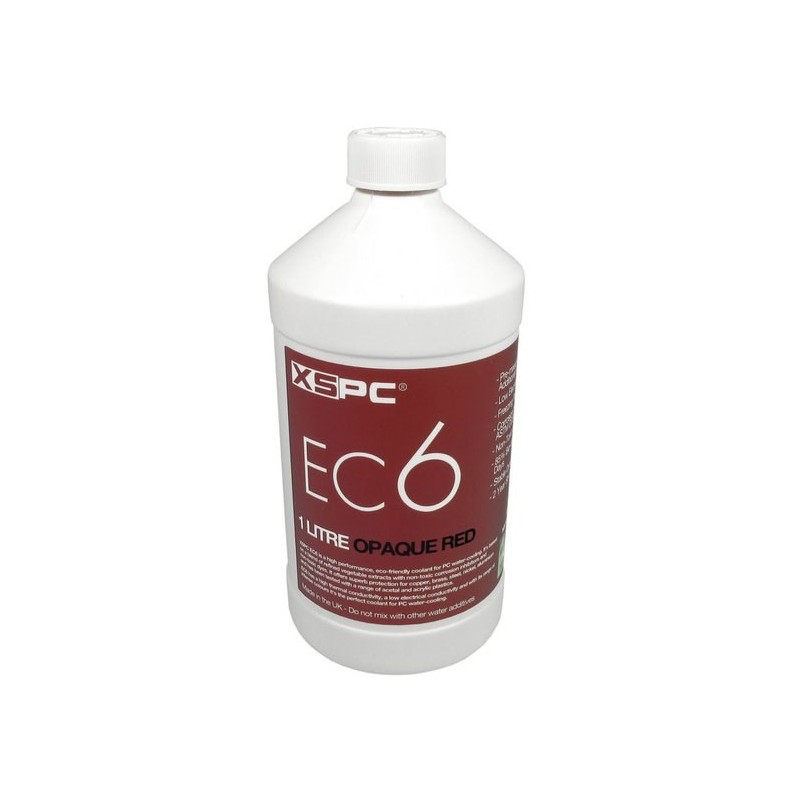 XSPC EC6 Płyn chłodzący, 1 litr - nieprzezroczysty czerwony