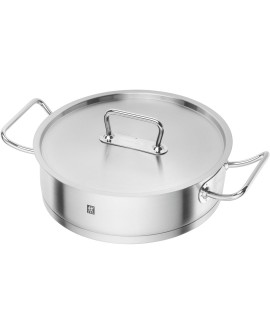 Patelnia sauté z 2 uchwytami i pokrywką Zwilling Pro S - 28 cm