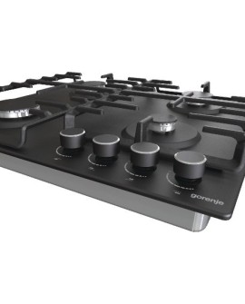 Gorenje G642AB płyta kuchenna Czarny Wbudowany 60 cm Gaz 4 stref(y)