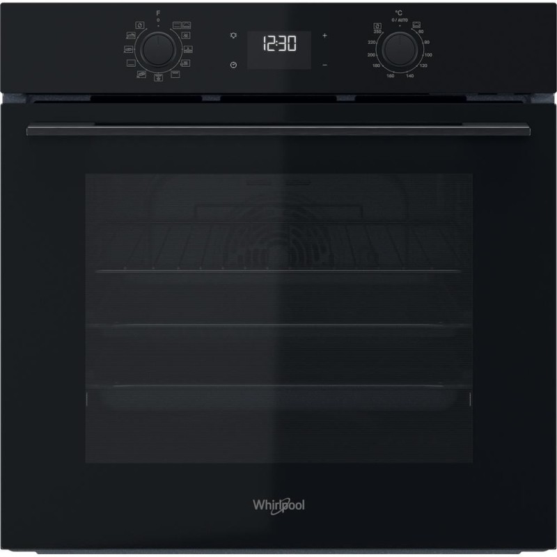 Piekarnik Whirlpool OMK58HU1B 71L elektryczny Hydrolytic Electronic Convection Wysokość 59.5 cm Szerokość 59.5 cm Czarny