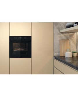 Piekarnik Whirlpool OMK58HU1B 71L elektryczny Hydrolytic Electronic Convection Wysokość 59.5 cm Szerokość 59.5 cm Czarny