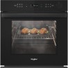 Juoda imontuojama orkaite su pirolize Whirlpool AKZ9S 8270 FB