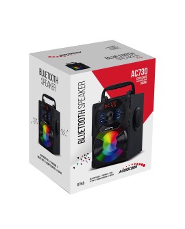 Głośnik przenośny bluetooth Audiocore, radio FM, wejście kart SD/MMC, AUX, USB, pilot, AC730