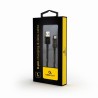 Kabel GEMBIRD CC-USB2-AMLM-1M (USB 2.0 M - Lightning M 1m kolor czarny)