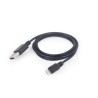 Kabel GEMBIRD CC-USB2-AMLM-1M (USB 2.0 M - Lightning M 1m kolor czarny)