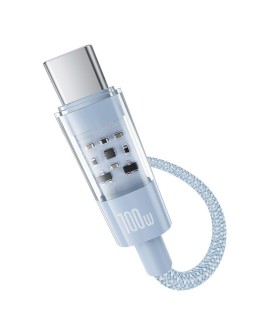Kabel Baseus Gem Typ C-Typ C 100W 2m (niebieski)