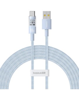 Kabel Baseus Gem USB-USB C 100W 2m (niebieski)