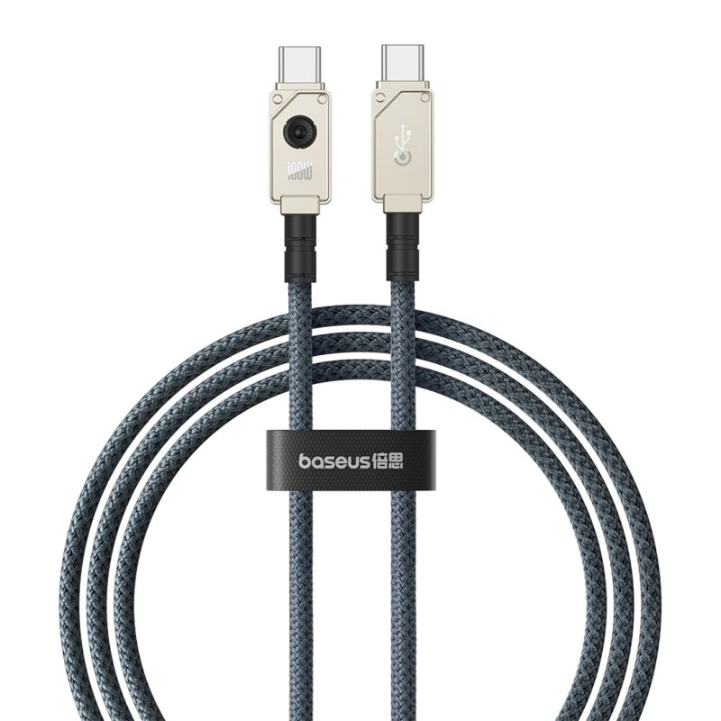 Kabel Baseus Unbreakable Typ C-Typ C 100W 1m (biały)