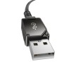 Kabel Baseus Unbreakable USB-IP 2.4A 1m (czarny)