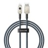 Kabel Baseus Unbreakable USB-IP 2.4A 1m (biały)
