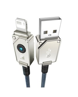 Kabel Baseus Unbreakable USB-IP 2.4A 1m (biały)