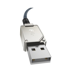Kabel Baseus Unbreakable USB-IP 2.4A 1m (biały)