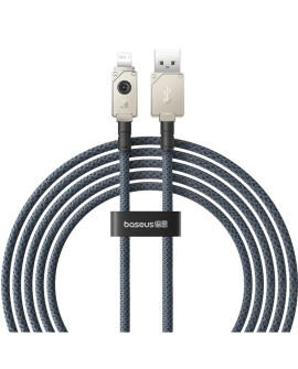 Kabel Baseus Unbreakable USB-IP 2.4A 2m (czarny)