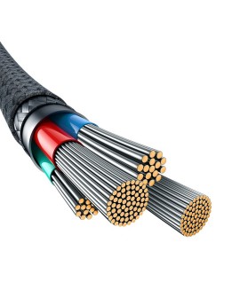 Kabel Baseus Unbreakable USB-IP 2.4A 2m (biały)