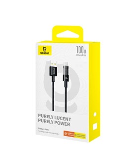 Kabel Baseus Gem USB-USB C 100W 1m (czarny)