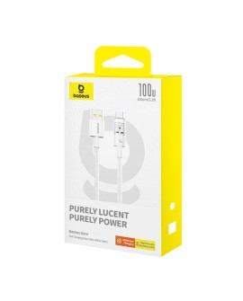 Kabel Baseus Gem USB-USB C 100W 1m (biały)