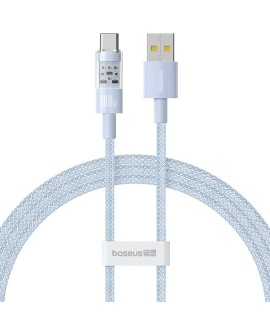 Kabel Baseus Gem USB-USB C 100W 1m (niebieski)