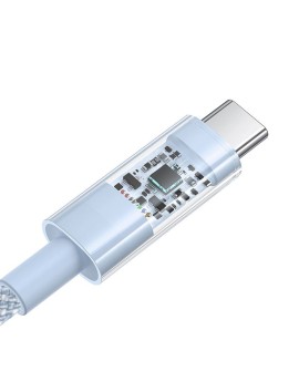 Kabel Baseus Gem USB-USB C 100W 1m (niebieski)