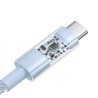 Kabel Baseus Gem USB-USB C 100W 1m (niebieski)
