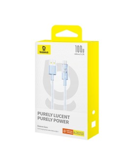 Kabel Baseus Gem USB-USB C 100W 1m (niebieski)