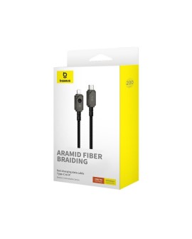 Kabel Baseus Unbreakable USB C-IP 20W 2m (czarny)
