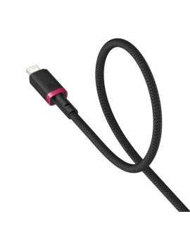 Kabel Baseus Dura Typ C 20W 2m (czerwono-czarny)