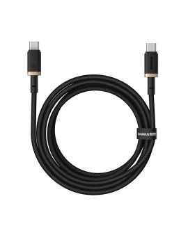 Kabel Baseus Dura Typ C-Typ C 100W 2m (czarno-złoty)