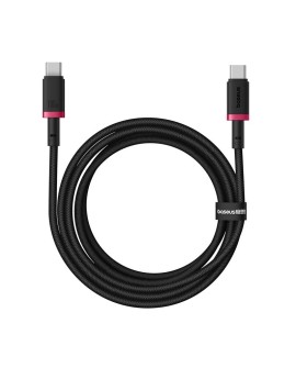 Kabel Baseus Dura Typ C-Typ C 100W 2m (czerwono-czarny)