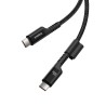 Kabel Baseus Fish-Eye Typ C-Typ C 100W 1m (czarny)