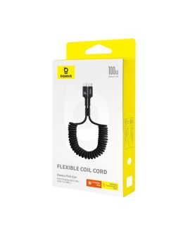 Kabel Baseus Fish-Eye Typ C-Typ C 100W 1m (czarny)