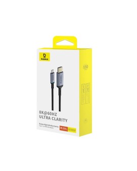 Kabel Baseus High Definition USB C-HDMI 8K 1,5m (czarny)