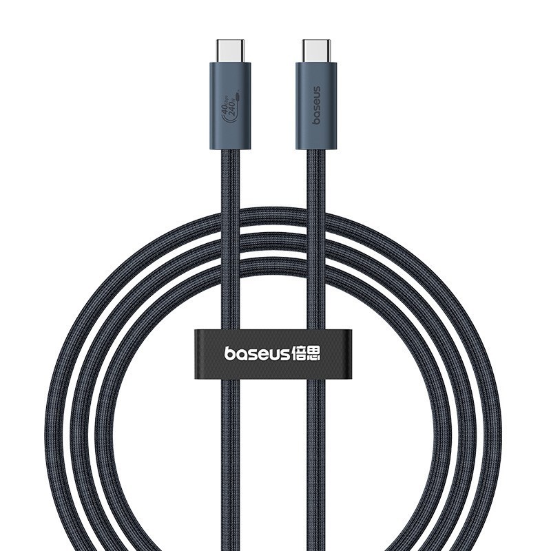 Kabel Baseus Typ C-Typ C 240W 1m (czarny)