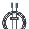 Kabel Baseus Typ C-Typ C 240W 1m (czarny)