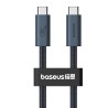 Kabel Baseus Typ C-Typ C 240W 1m (czarny)