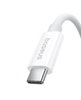 Kabel Baseus Superior Typ C-Typ C 240W 1m (biały)