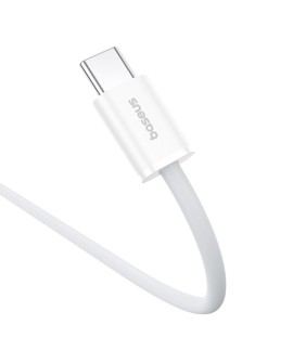 Kabel Baseus Superior Typ C-Typ C 30W 1m (biały)