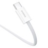 Kabel Baseus Superior Typ C-Typ C 30W 1m (biały)