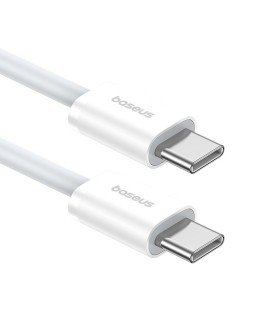 Kabel Baseus Superior Typ C-Typ C 30W 1m (biały)
