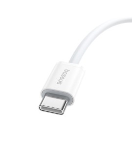 Kabel Baseus Superior Typ C-Typ C 30W 2m (biały)