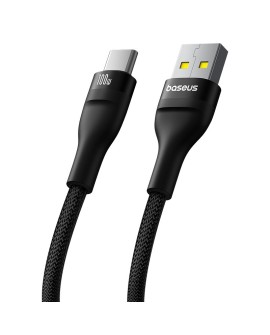 Kabel Baseus Flash 2 USB-USB C 100W 1m (czarny)