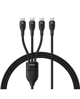 Kabel Baseus Flash Series 3 100W 1,5m (czarny)