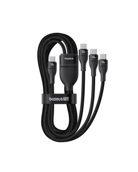 Kabel Baseus Flash Series 3 100W 1,5m (czarny)