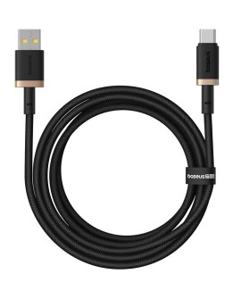 Kabel Baseus Dura USB-Typ C 60W 2m (czarno-złoty)