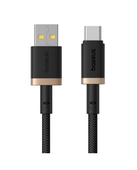 Kabel Baseus Dura USB-Typ C 60W 2m (czarno-złoty)