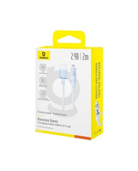 Kabel Baseus Gem 2.4a 2m (niebieski)