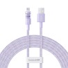 Kabel Baseus Gem 2.4A 2m (fioletowy)