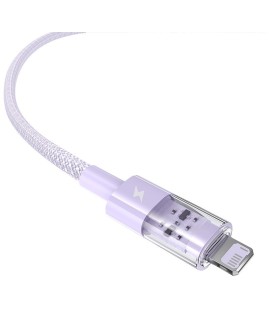 Kabel Baseus Gem 2.4A 2m (fioletowy)