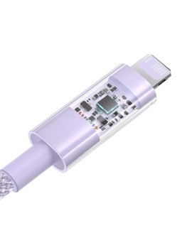 Kabel Baseus Gem 2.4A 2m (fioletowy)
